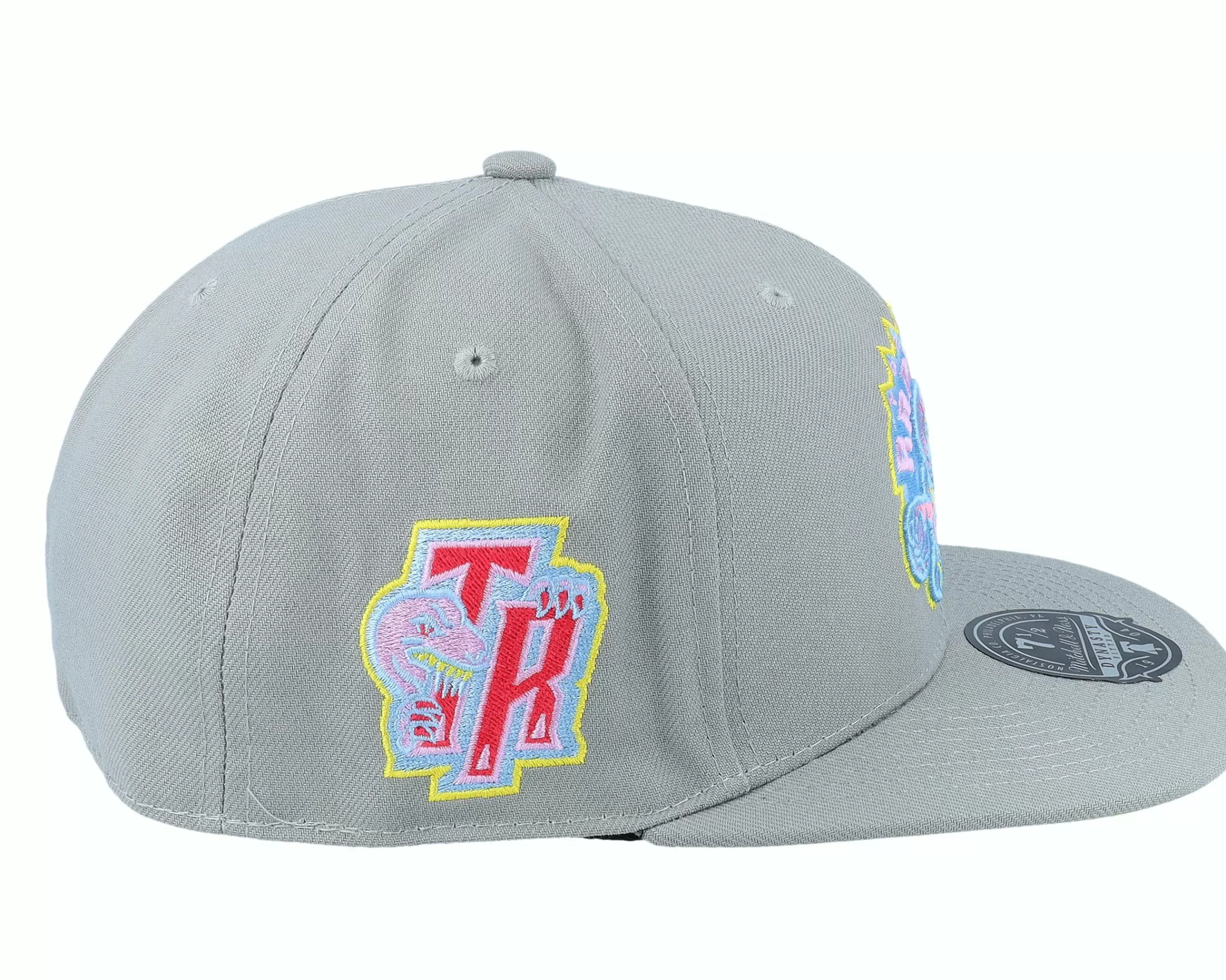 Mitchell & Ness Toronto Raptors Til Dawn Grey Fitted - -Unisex Fitted