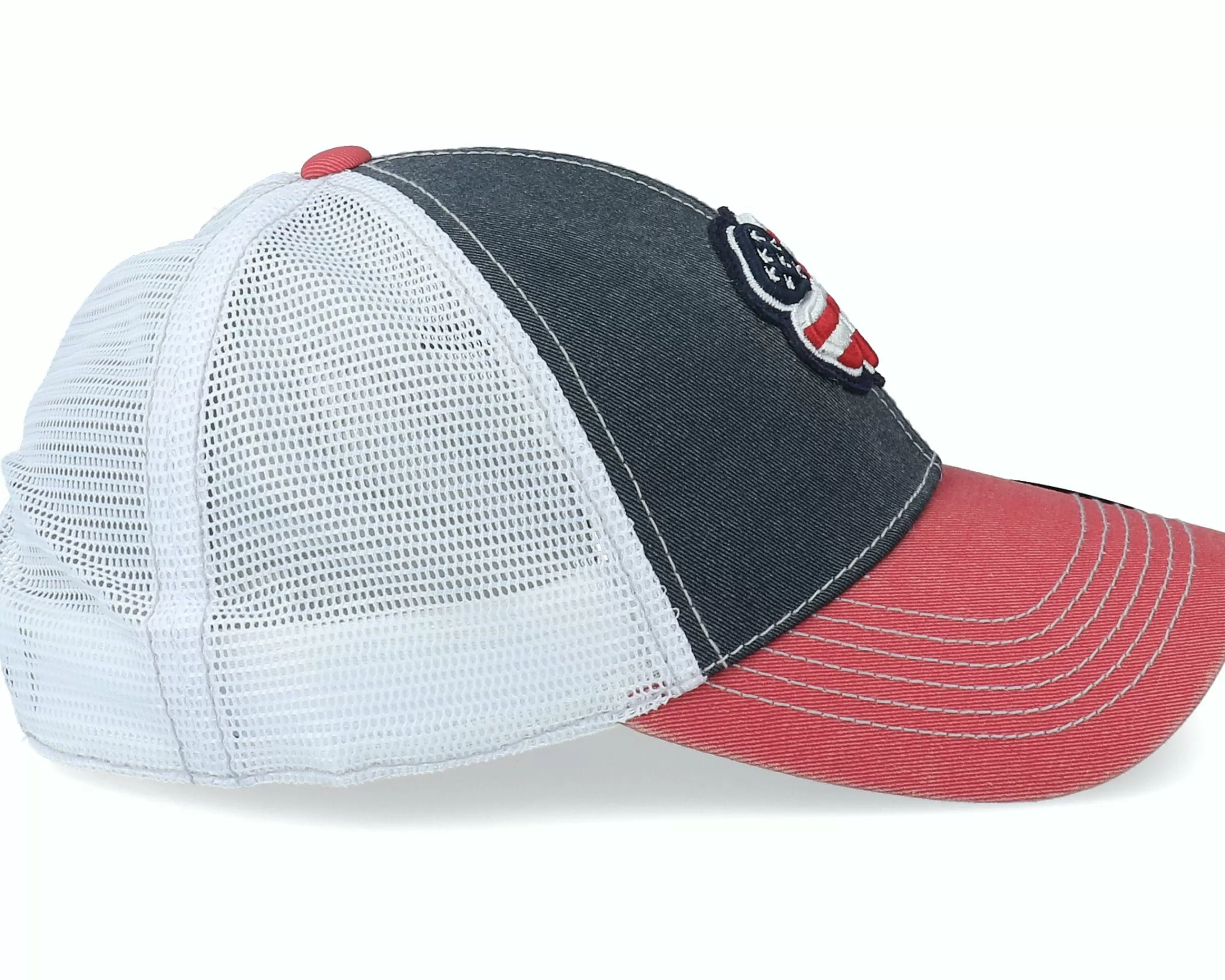 Black Clover Usa Flag 2T Vintage Navy/Red/Usa Trucker - -Unisex Trucker