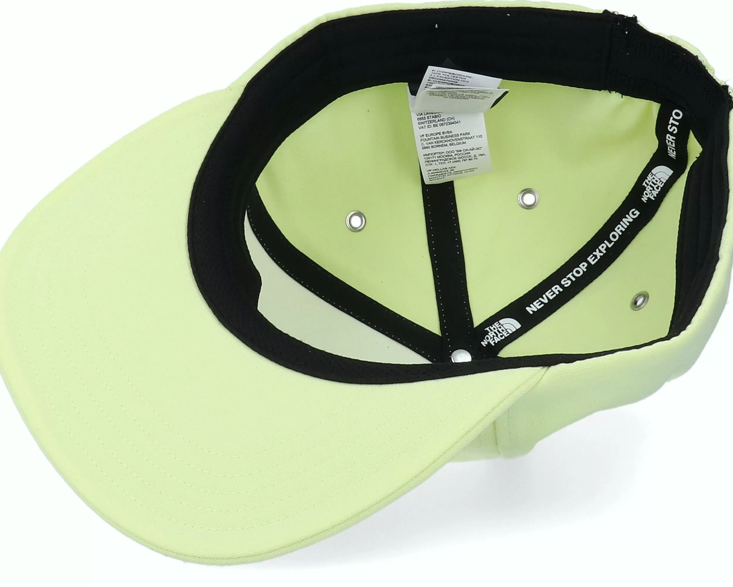 The North Face Vannagon Ballcap Pale Lime Yellow Fitted - -Unisex Fitted