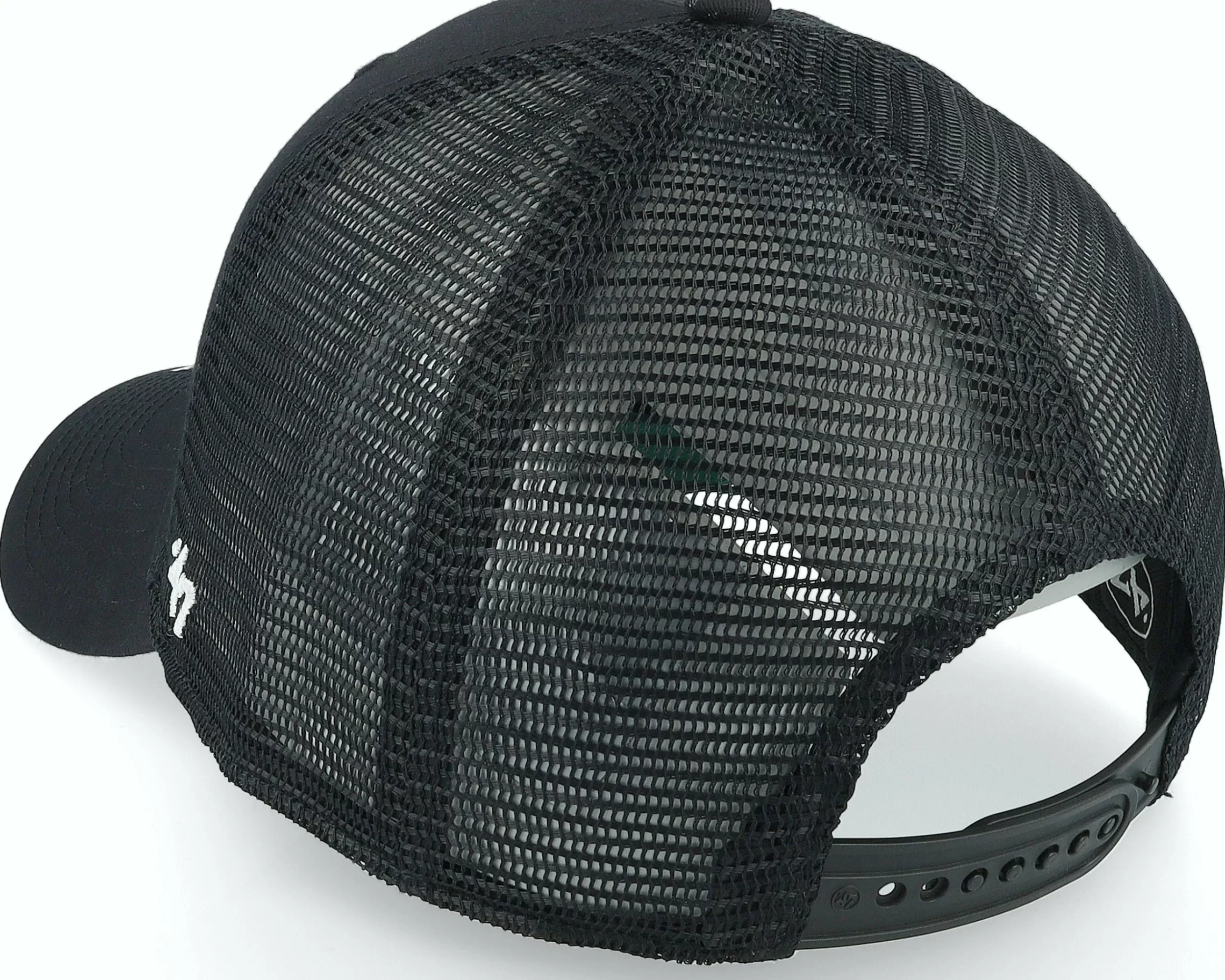 47 Brand Vegas Golden Knights Branson 47 Mvp Mesh Black/Bold Trucker - -Unisex Trucker