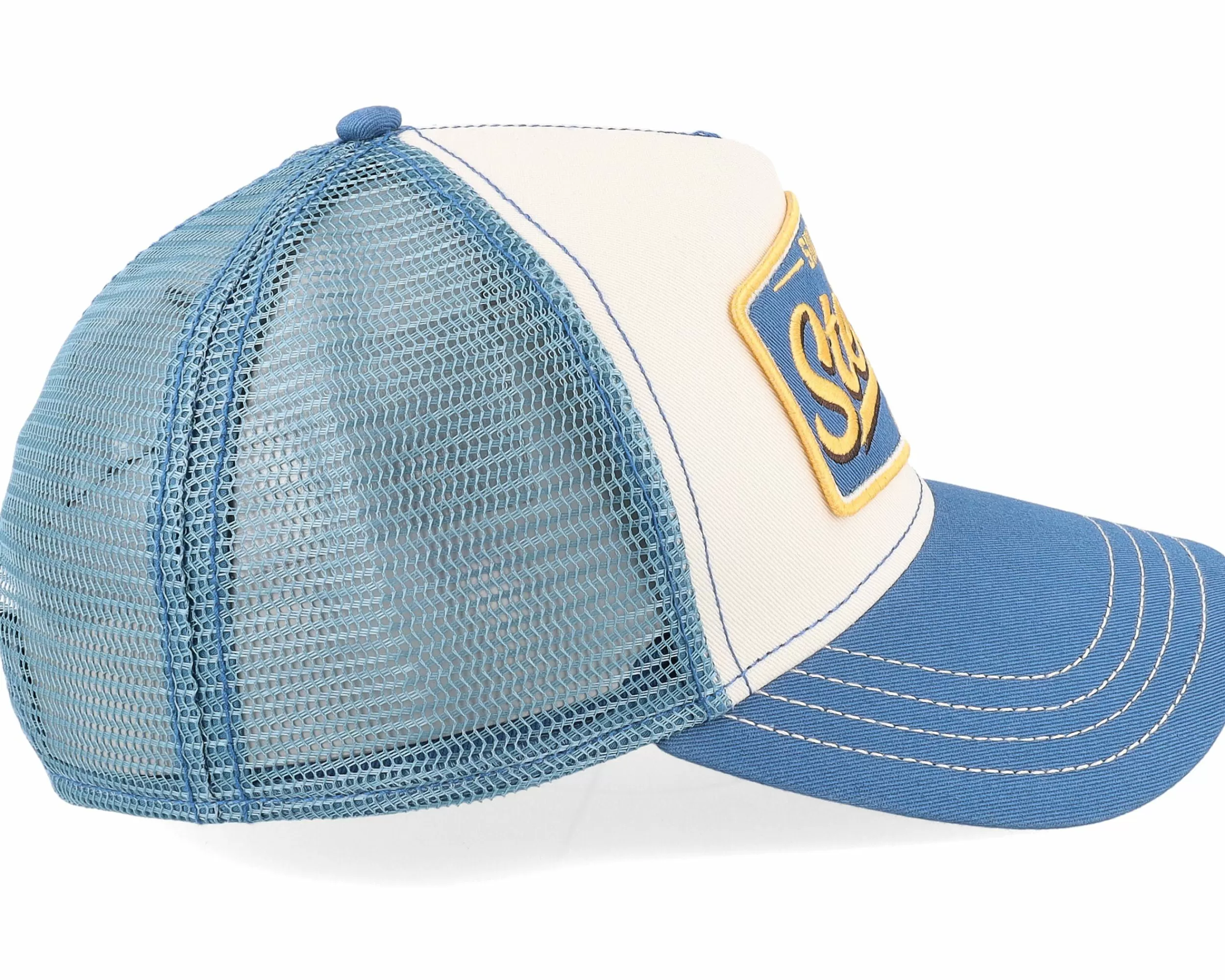 Stetson Vintage Blue/White Trucker - -Unisex Trucker