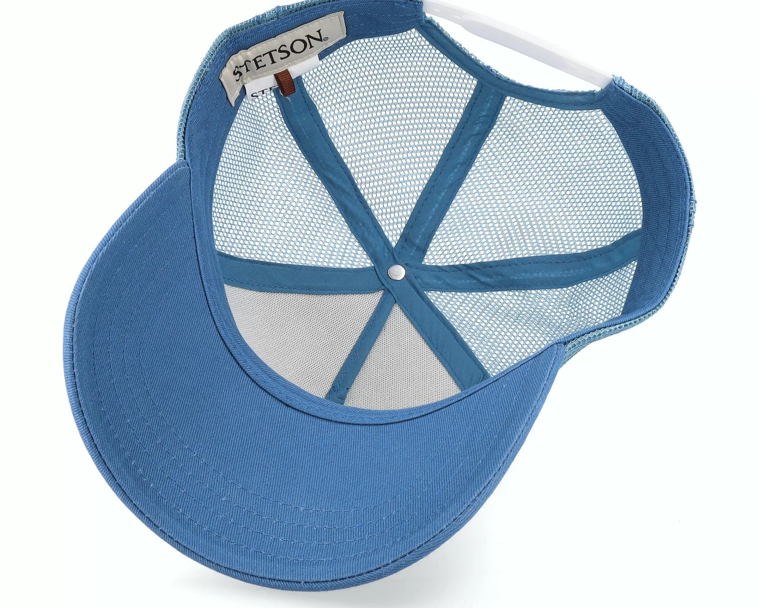 Stetson Vintage Blue/White Trucker - -Unisex Trucker