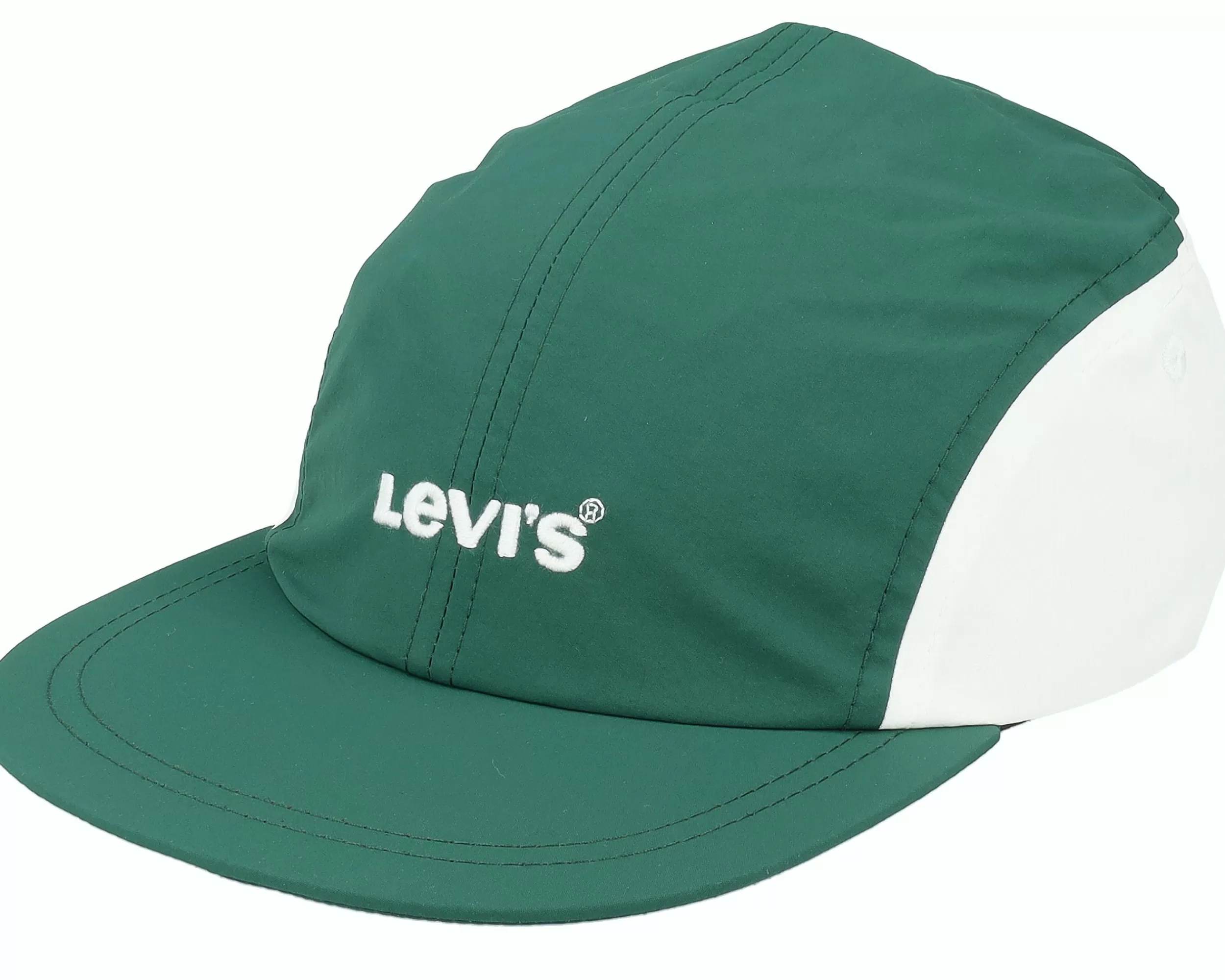 Levi's Vintage Flat Brim Bottle Green 5-Panel - -Unisex 5-Panel