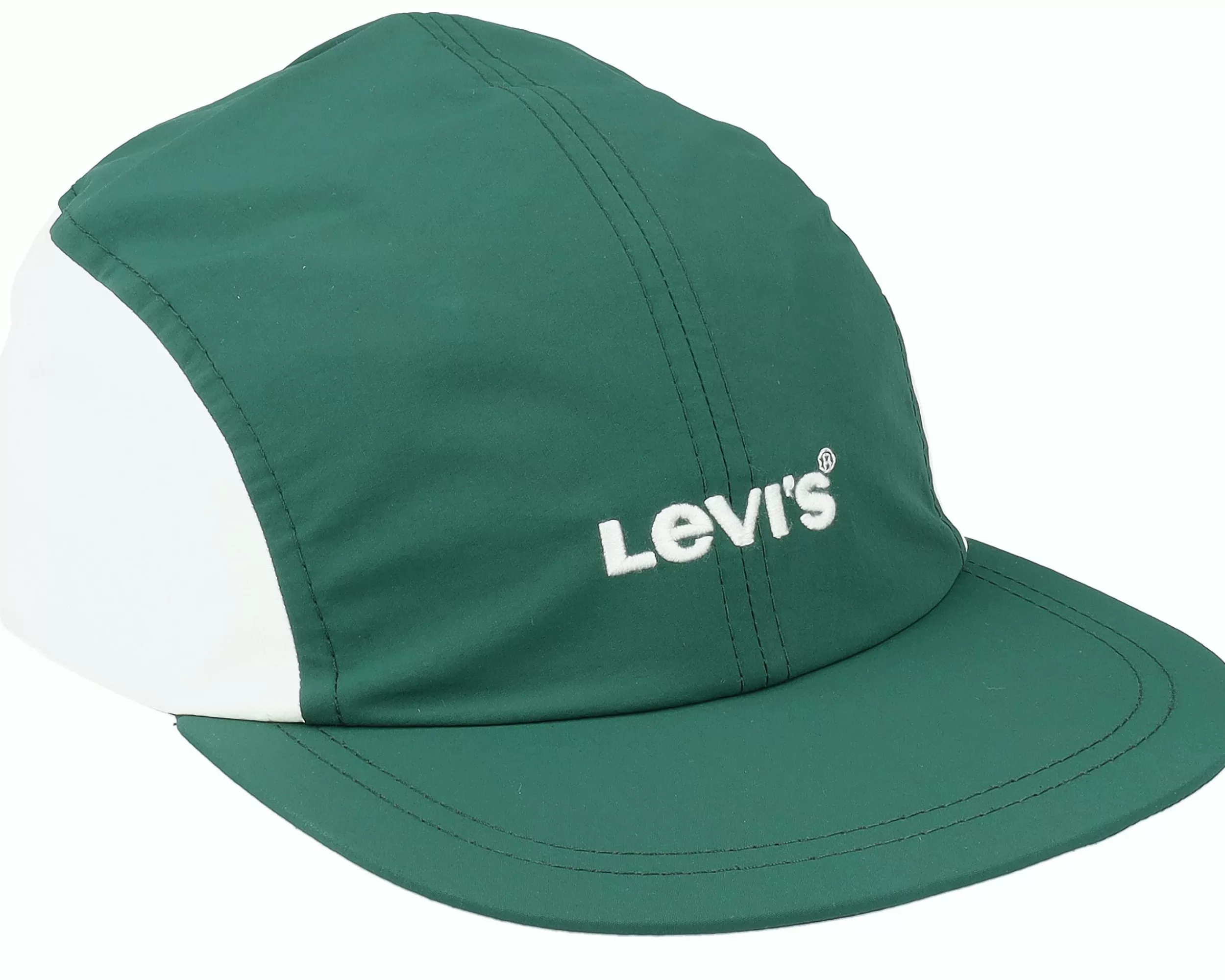 Levi's Vintage Flat Brim Bottle Green 5-Panel - -Unisex 5-Panel