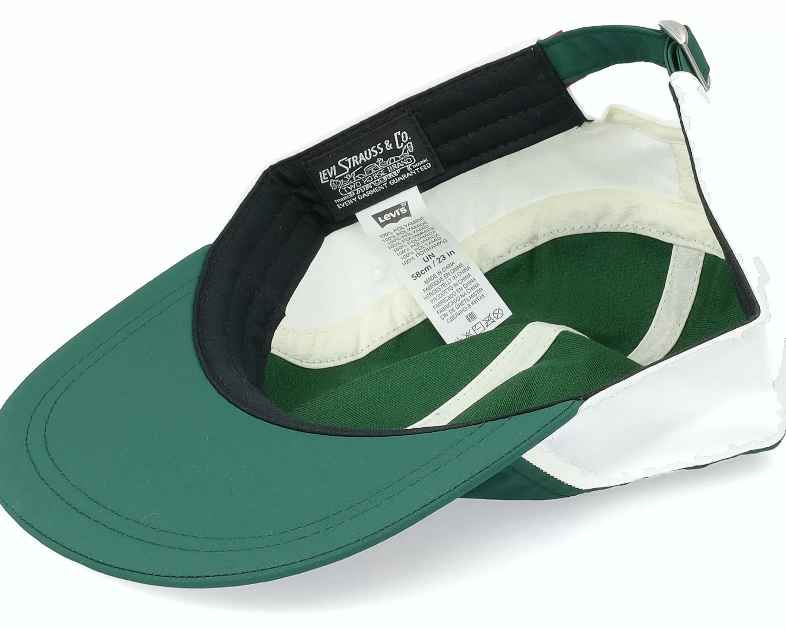 Levi's Vintage Flat Brim Bottle Green 5-Panel - -Unisex 5-Panel