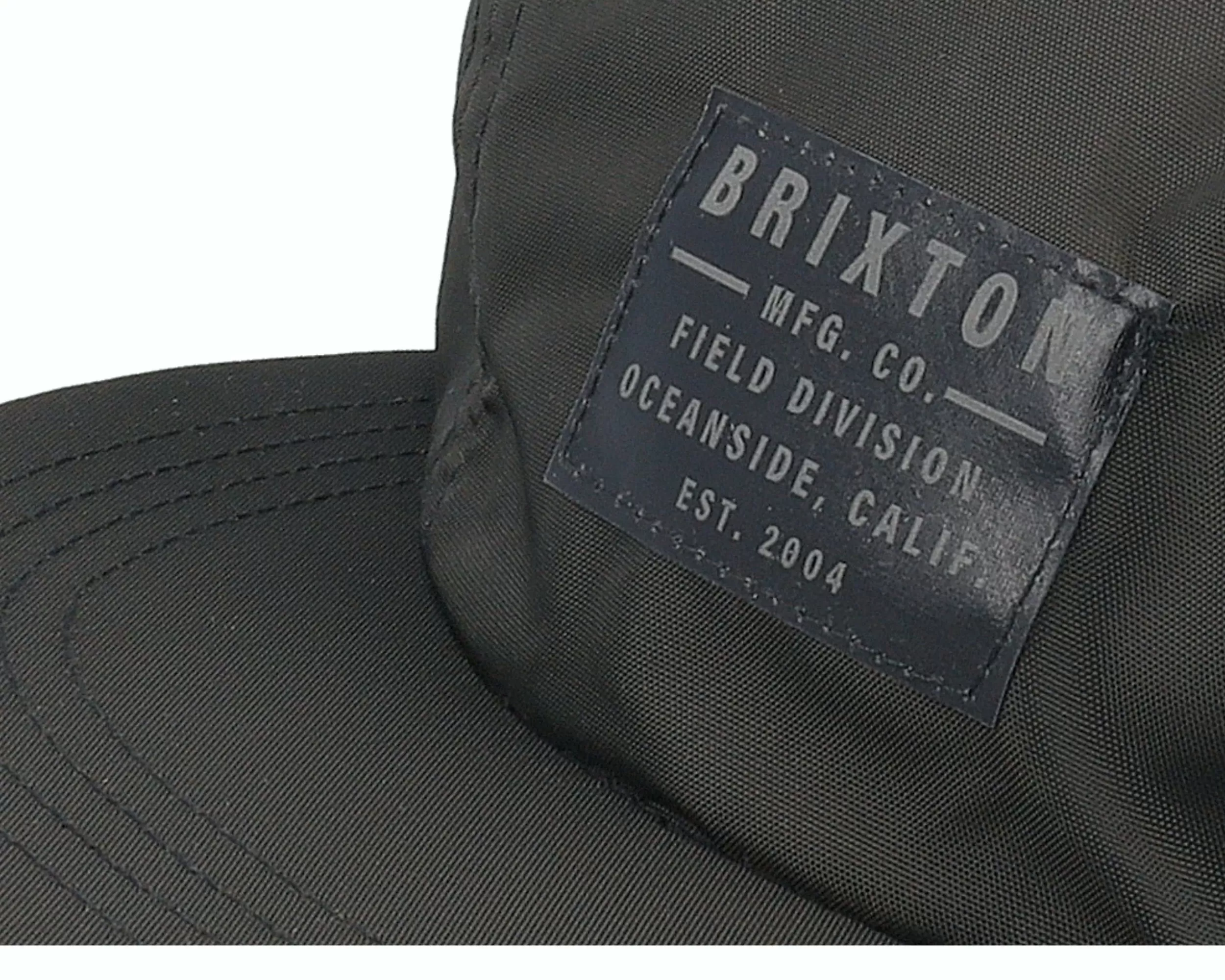 Brixton Vintage Nylon Cap Black 5-Panel - -Unisex 5-Panel
