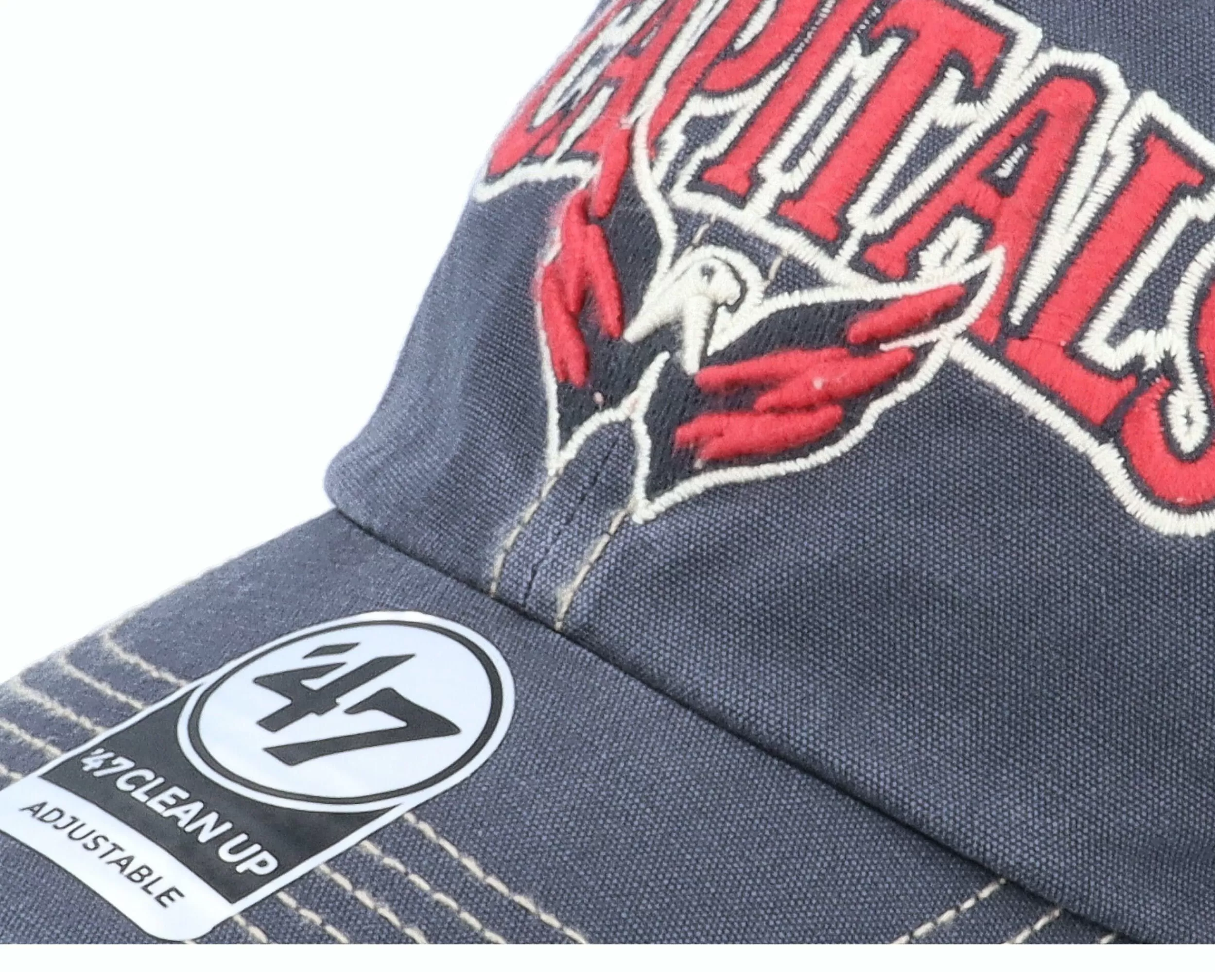 47 Brand Washington Capitals Tuscaloosa Clean Up Dad Cap Vintage Navy/Beige Trucker - -Unisex Trucker