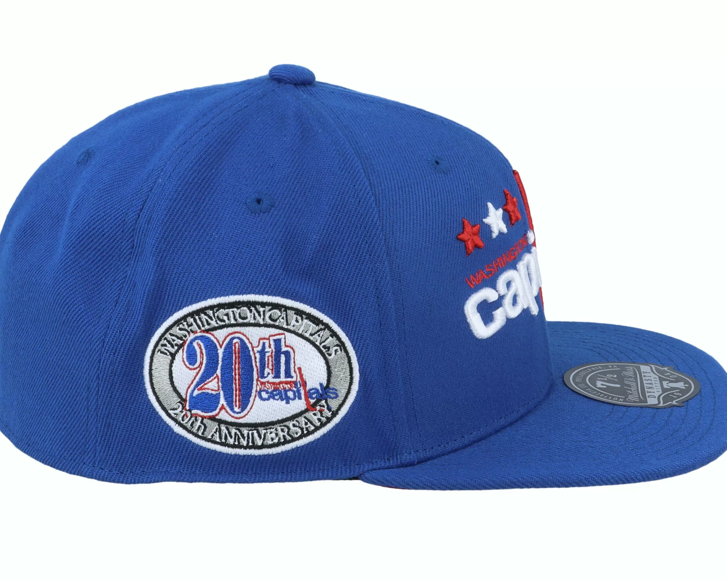 Mitchell & Ness Washington Capitals Vintage Blue Fitted - -Unisex Fitted