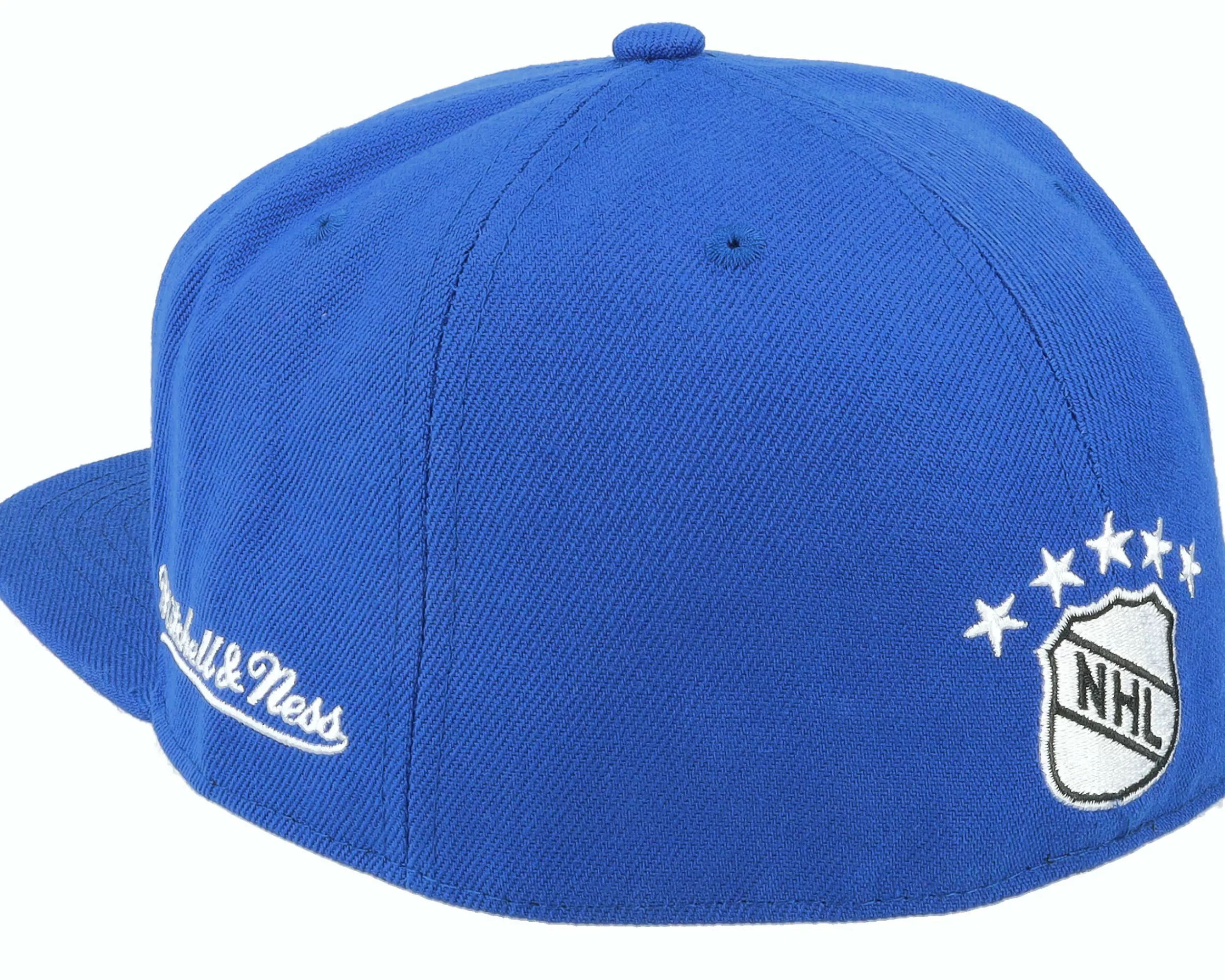 Mitchell & Ness Winnipeg Jets Vintage Blue Fitted - -Unisex Fitted
