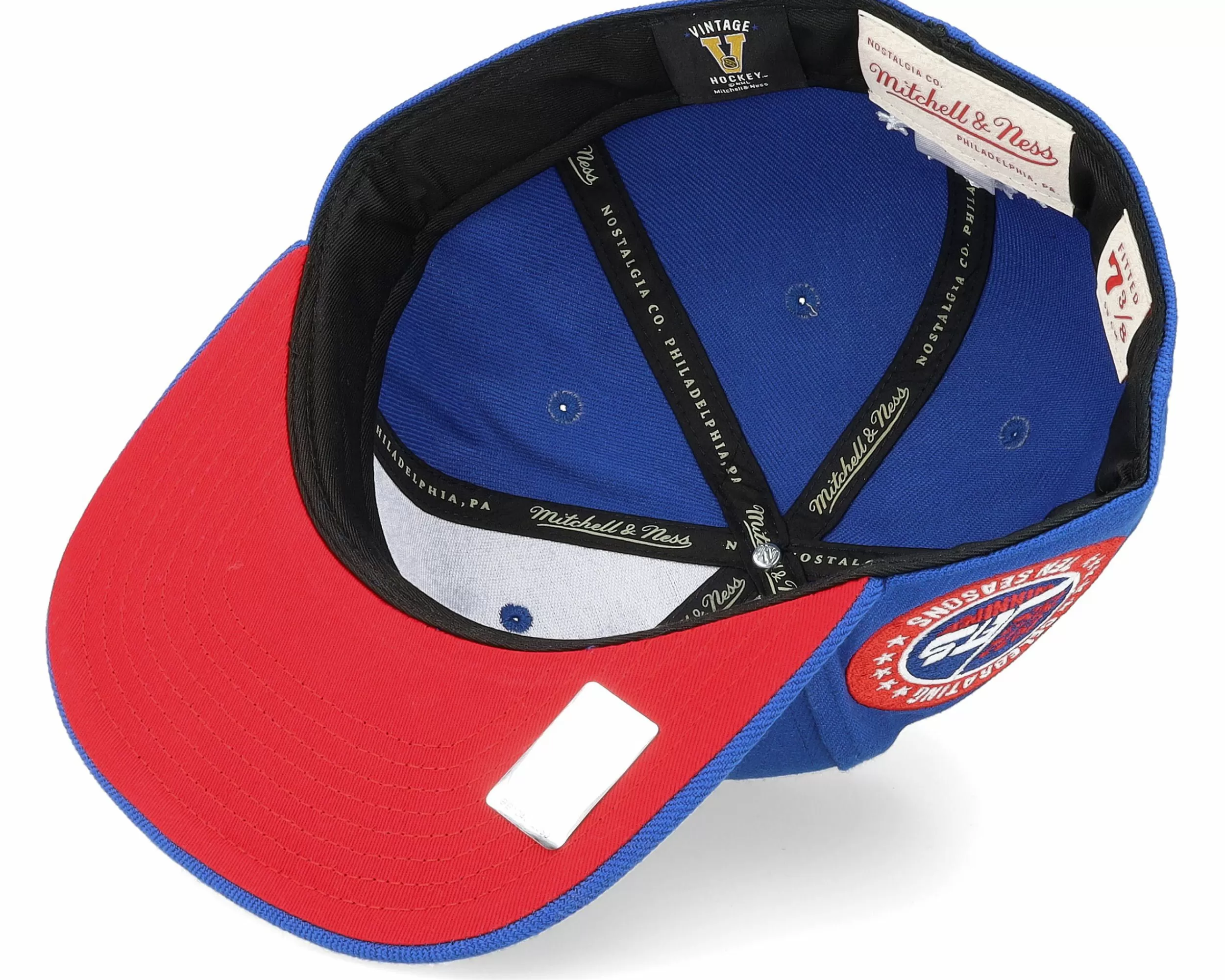 Mitchell & Ness Winnipeg Jets Vintage Blue Fitted - -Unisex Fitted