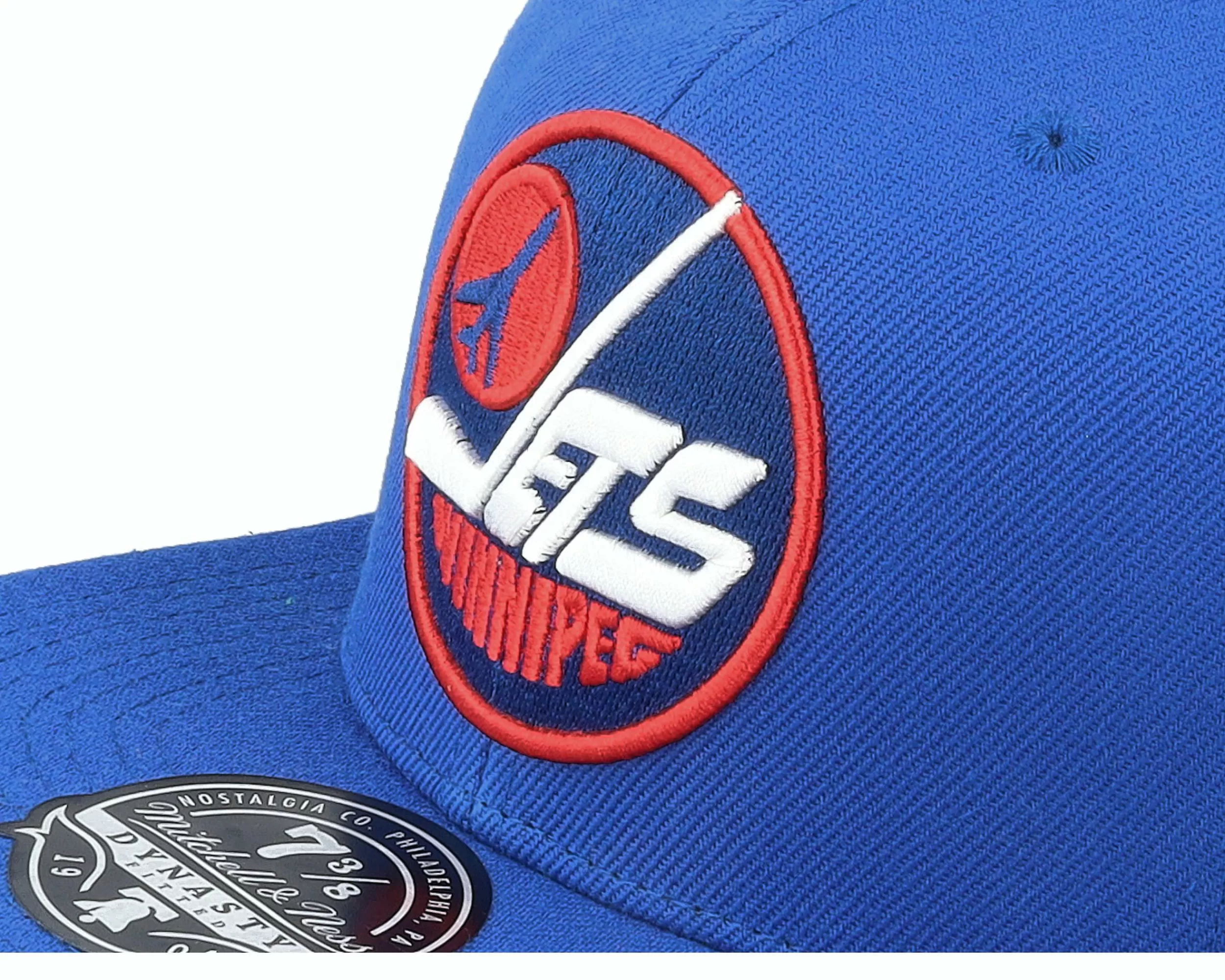 Mitchell & Ness Winnipeg Jets Vintage Blue Fitted - -Unisex Fitted
